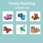 3D Printing Pen diy 3d Pen for Kids Children Birthday Christmas Creative Gift 3d Drawing Pen with LCD Screen Funny Toy