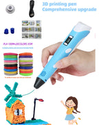 New Style 3D Printing Pen 3D Pen Set for Kids with Power Supply Pla Filament Travel Case Birthday Christmas Gift for Kids