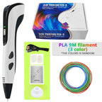 New Style 3D Printing Pen 3D Pen Set for Kids with Power Supply Pla Filament Travel Case Birthday Christmas Gift for Kids